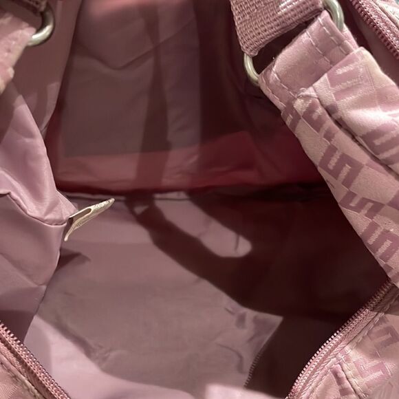 Sisley pink logo S shoulder bag - Picture 9 of 12
